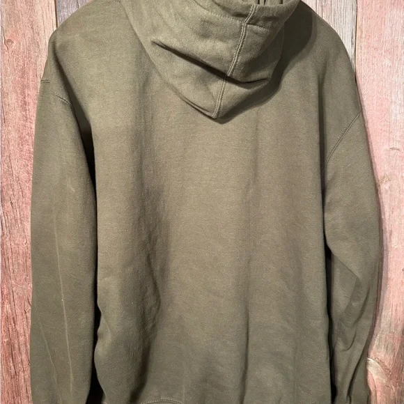 Bass Pro Shops Mallard Men’s Large Hoodie NWOT OD Green - Picture 4 of 6